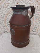 Antique Victorian Copper Half Gallon Beer Ale Milk Churn