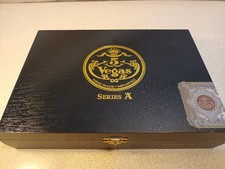 Solid Wood Empty Cigar Box - 5