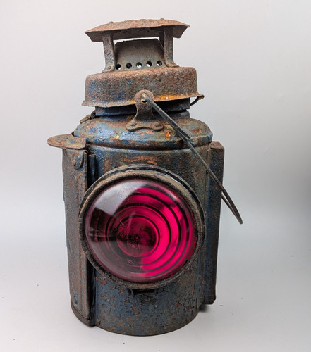 Vintage lner railway hand lamp - vintage,
