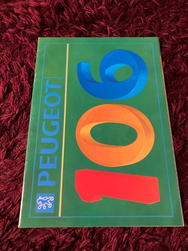 Peugeot 106 mk1 brochure - mk1,