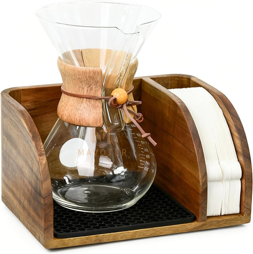 Acacia coffee caddy - caddy, station