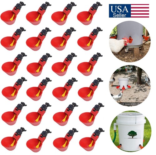 20pcs poultry water drinking - water,