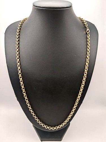 Solid 9ct yellow gold belcher - 9ct,