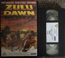 Zulu Dawn VHS Big Box Ex Rental Mosaic Video (untested)