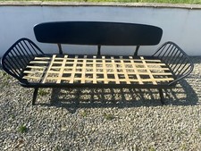 Ercol 355 daybed satin black with replacement cushions.