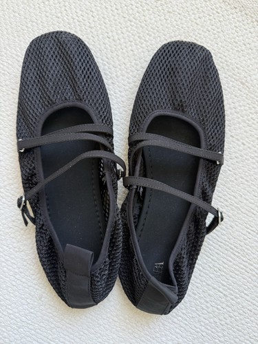 Zara ballet flats size - zara, flats,