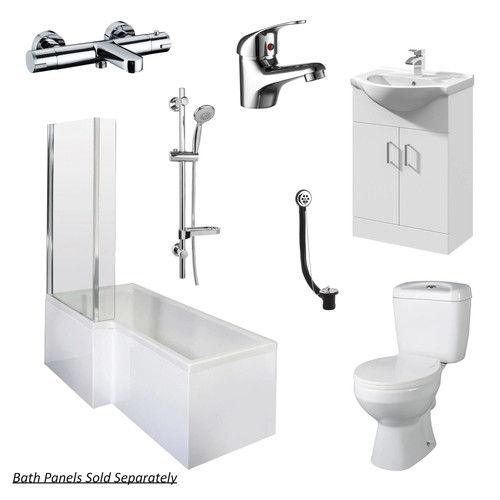 Equate shape shower vanity - shower,