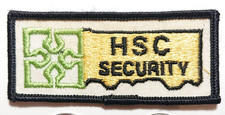 Vintage HSC Security Patch Badge Crest