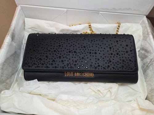 Love moschino black chain - love,
