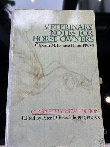 Veterinary notes for horse - notes,