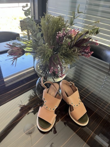 Clergerie nude leather stylish - nude,