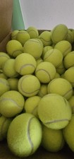 Box of used tennis/padel