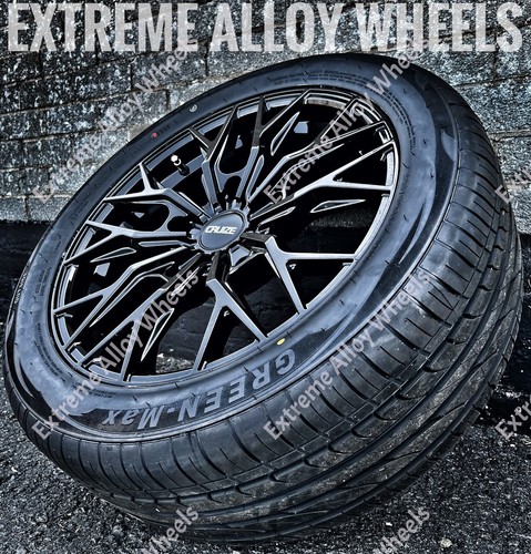 Black gtx alloy wheels - alloy,