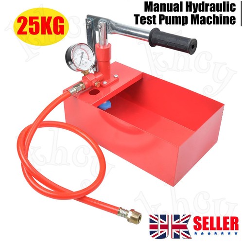 Manual hydraulic test pump - test,