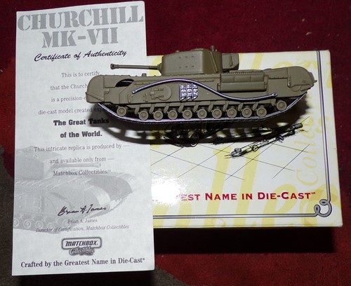 Diecast wwii churchill vii - diecast,