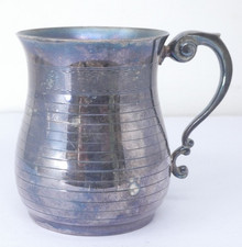 Christening Mug Scroll Handle