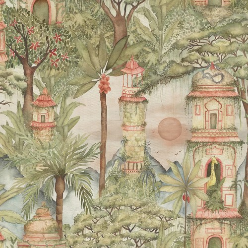 Voyage eden ruins - ruins, fabric
