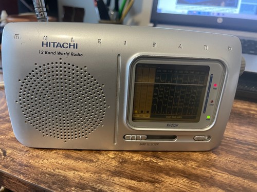 Vintage hitachi 23sw radio - vintage,