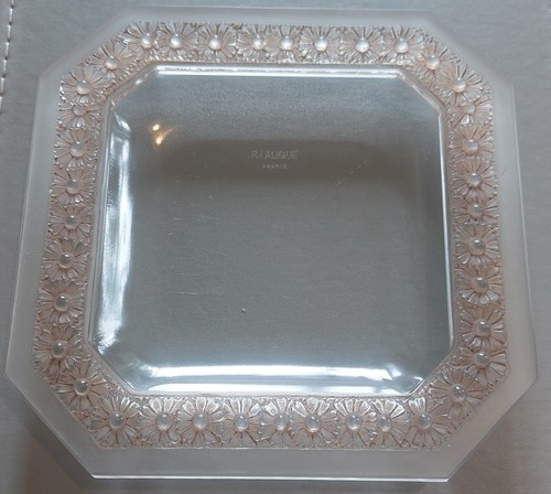 Rene lalique square plate - lalique,