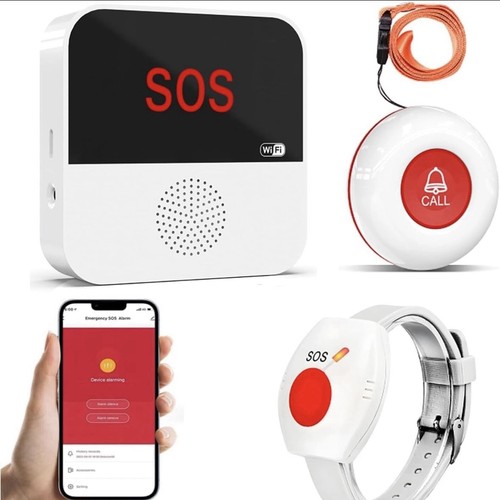 Panic button alarm - button,