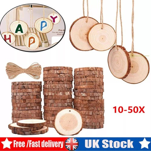 50pcs wood slices round - 10-50pcs,