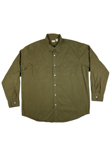Levi y2k green - levi's, button