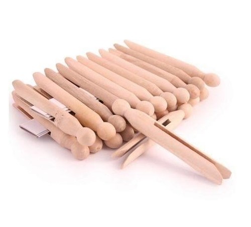 11cm traditional wooden dolly - 11cm,