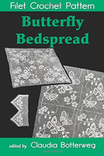 Butterfly Bedspread Filet