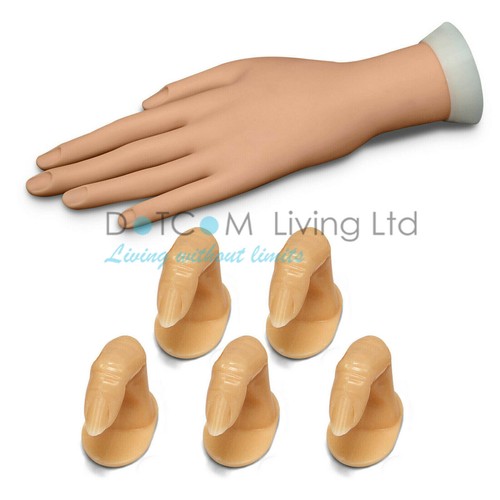 Training hand fake fingers - hand,