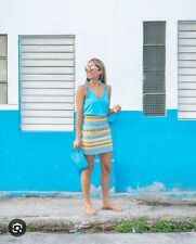 Zara Aztec Blue Yellow Mini