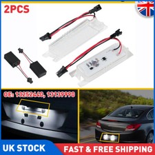 For Vauxhall Astra Insignia H J Corsa D C Canbus LED License Number Plate Light