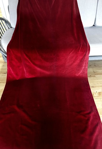 Gorgeous vintage velvet door - vintage,