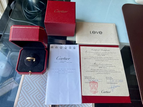 Cartier love ring - cartier, size