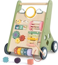 LOL-FUN Wooden Baby Walker