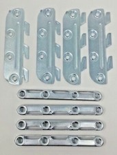 Complete Set Bed Fittings Connectors Brackets Joiners Replacement Hook in, 130mm