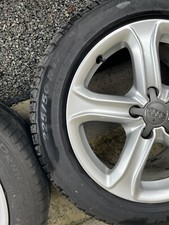 2012 - GENUINE AUDI A4 17" ALLOYS  +PIRELLI WINTER TYRES 90% GOOD