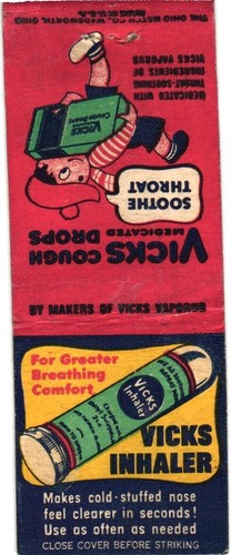 Vicks cough drops inhaler - drops,
