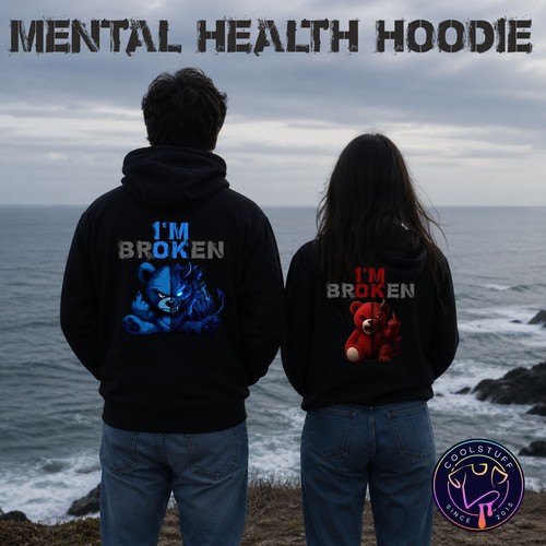 Broken angry bear - broken",