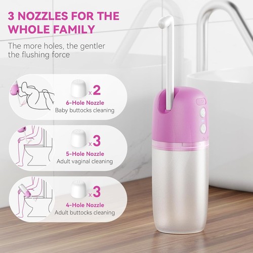 Electric portable bidet - electric,