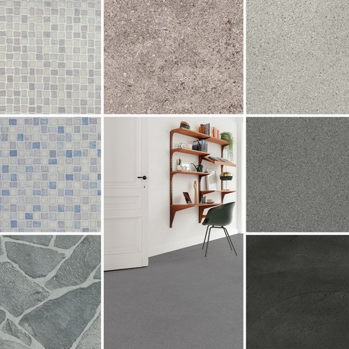 Vinyl flooring mosaic stone - flooring,