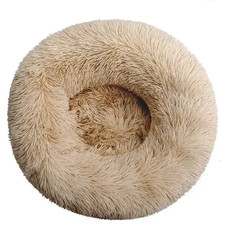 Round Pet Bed Large Dog Cat