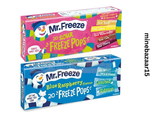 Freeze ice pops - pops, sour