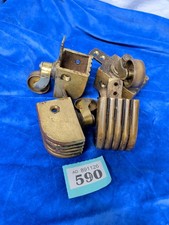 Set X 4 Antique Brass