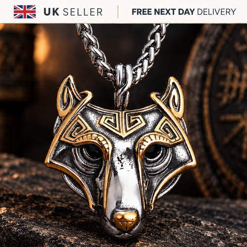 Viking wolf head - viking,