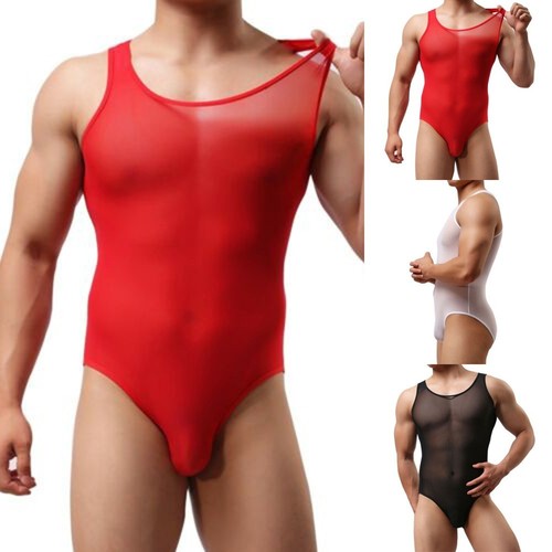 Mens see through mesh - mens,