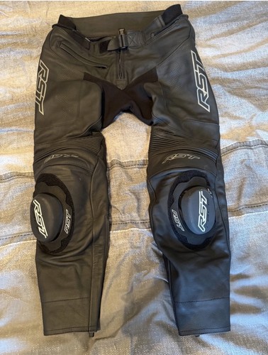 Rst leather motorcycle - leather,