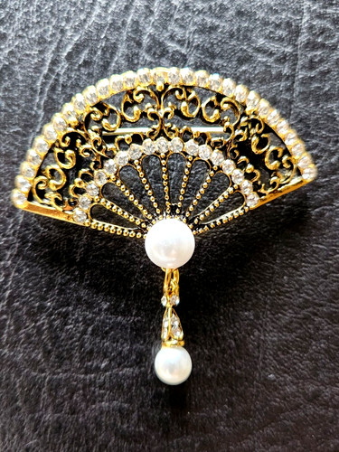 Stock pin antiqued gold - w, drop