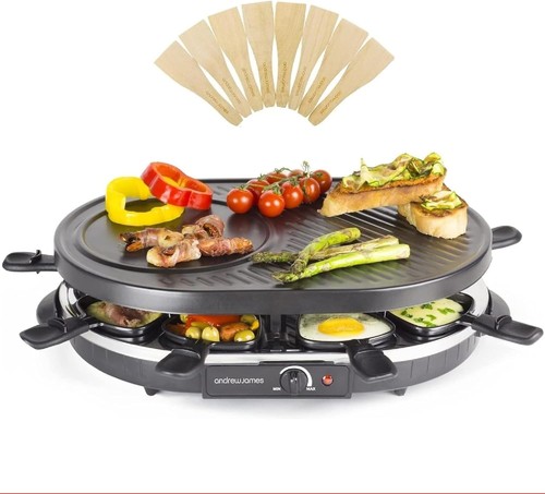 Andrew james person raclette - james, 8-person