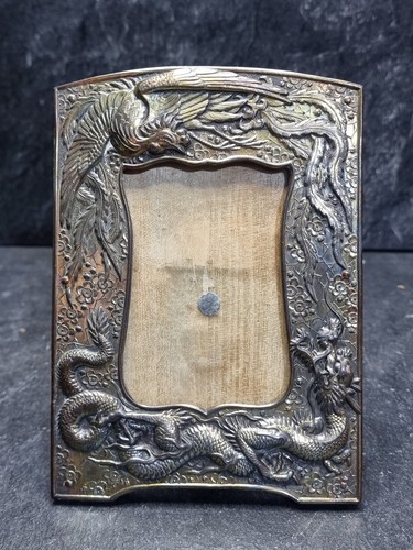 Vintage silver plate dragon - vintage,