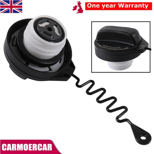 Fuel tank cap tether - cap,